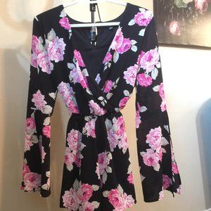 Lilly Rose Floral Romper